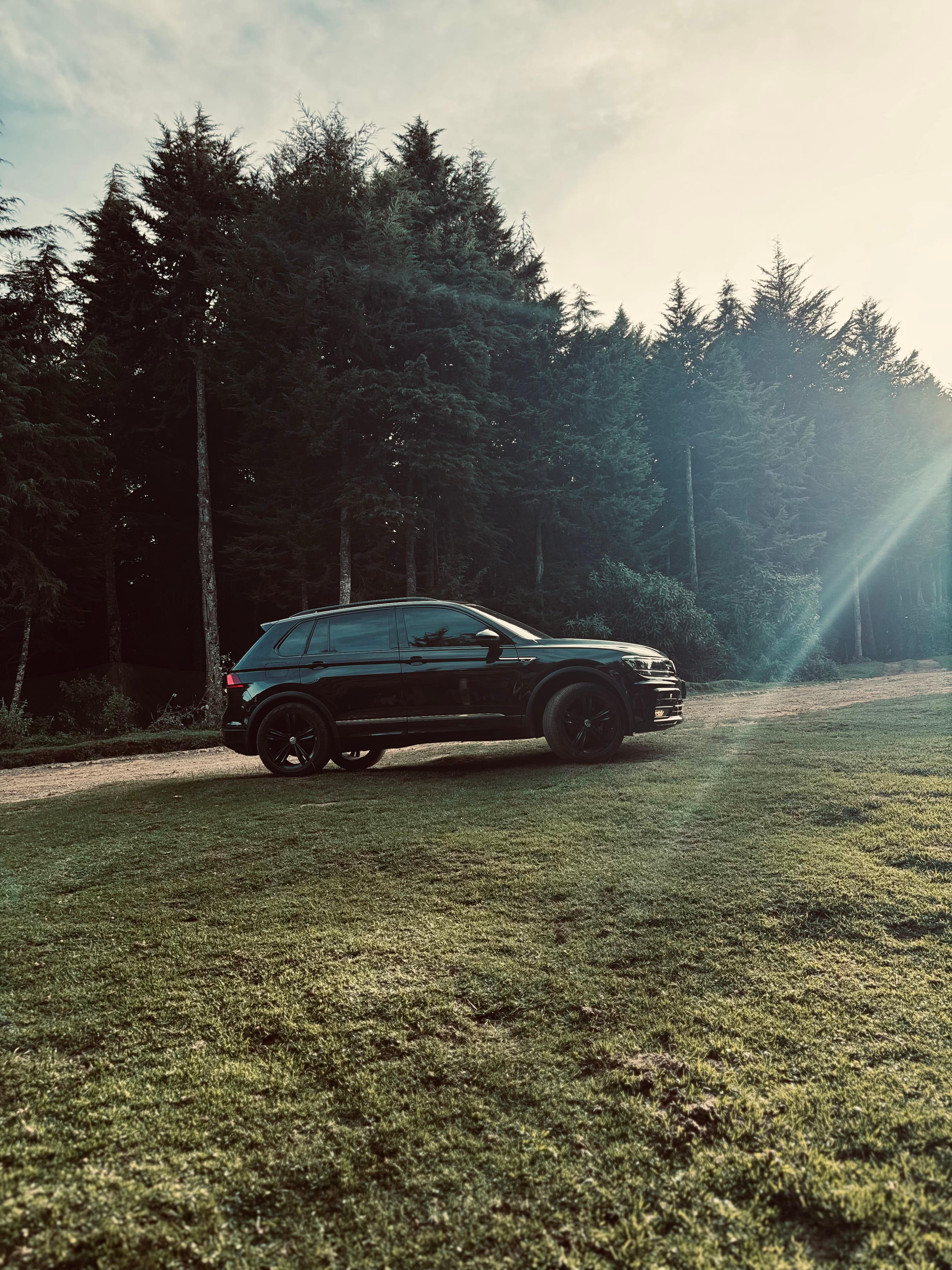 Black Volkswagen Tiguan — the Obsidian Concierge vehicle